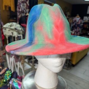 Multicolor Tie-Dye Women's Hat